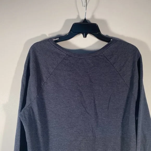 Abercrombie & Fitch Pull Over Logo Long Sleeve Casual Shirt Women Size L - Picture 6 of 7